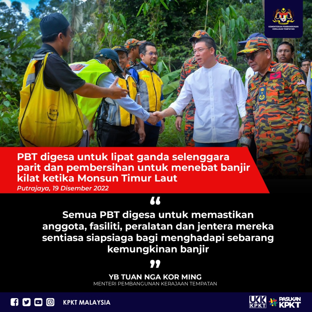 PBT DIGESA LIPAT GANDA SELENGGARA PARIT DAN PEMBERSIHAN UNTUK MENEBAT ...