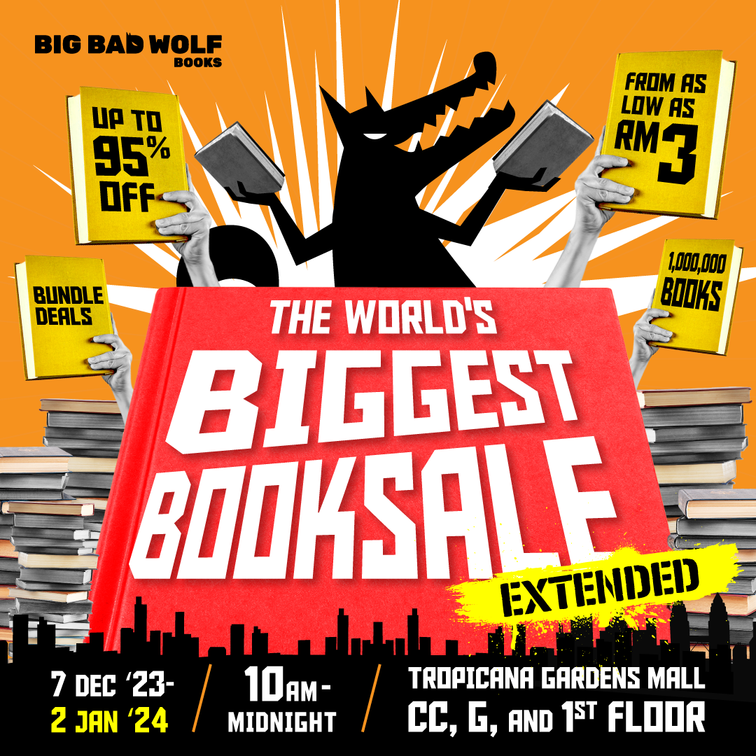 Readers Rejoice! By Popular Demand, The Big Bad Wolf Book Sale Extends