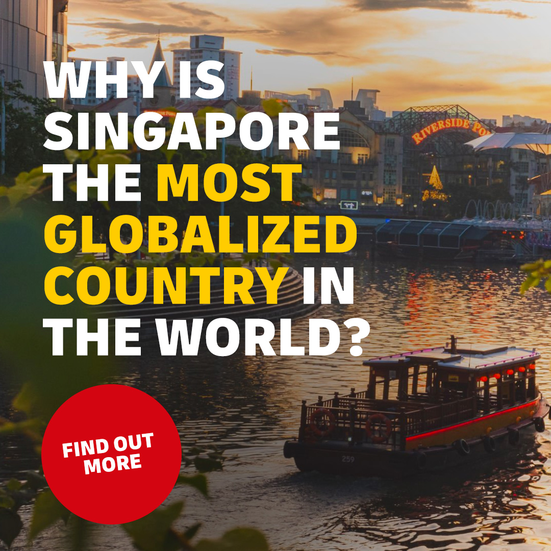 Singapore tops list as most globalized country, reveals DHL Global Connectedness Report 2024