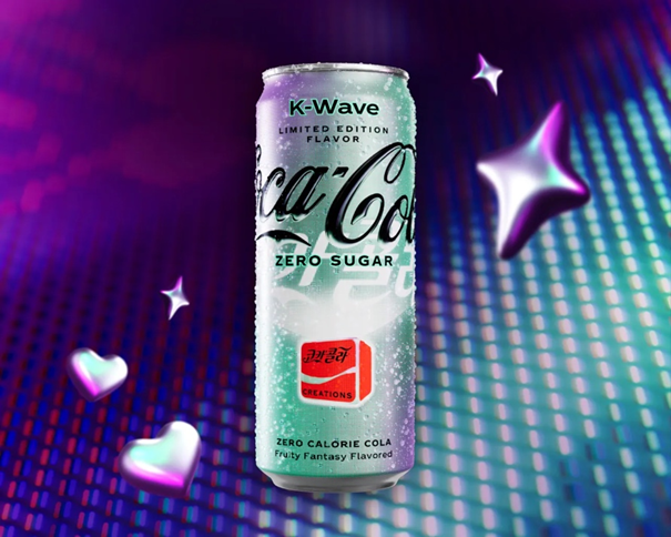 Coca-Cola® Creations Drops Limited-Edition K-Wave Zero Sugar