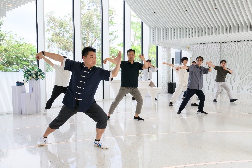 Learning Chinese traditional Tai Chi martial arts for better physical wellbeing.