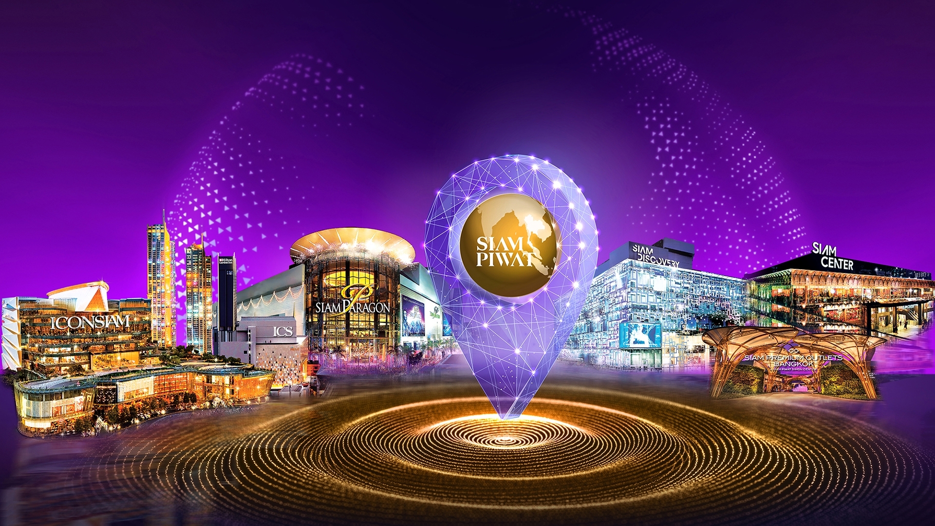 6 World-Class Experiential Destinations under Siam Piwat, including award-winning Siam Paragon and ICONSIAM.